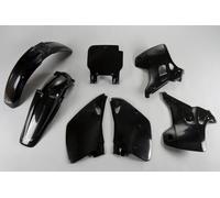 plastic fairing kit Kawasaki KX 125 - 250 1993 UFO Plast black