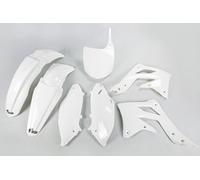 plastic fairing kit Kawasaki KXF 450 2012 UFO Plast white