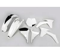 Ufo Ktm Sx/sx-f 2011-2011 Ktkit509-047 Plastics Kit White
