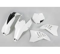 UFO Plastic Kit KTM 150 SX 2009-2010 - White Color