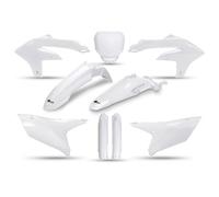 Ufo Yamaha Yzf 250/450 2024-2024 Yakit326f-046 Fork Protectors & Plastics Kit White