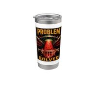 UFO Problem Solved Political Alien Stainless Steel Insulated Tumbler