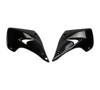 UFO Radiator Covers Kawasaki KX 125 250 (2003-2021) Black - Motocross - KA03738