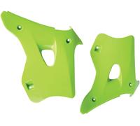 UFO Radiator Scoops For Kawasaki KX125 KX250 1994 1995 1996 Green