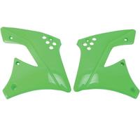 UFO Radiator Scoops - Kawasaki KXF250 2009 & 2012 - Green