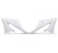 UFO Radiator Shrouds Yamaha YZ 250 2022-2023 White