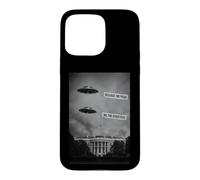 UFO Release The Files Funny Alien Disclosure Case for iPhone 15 Pro Max