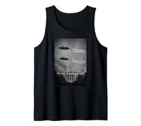 UFO Release The Files Funny Alien Disclosure Tank Top