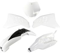 UFO Replacement Full Body Plastic Kit For KTM SX 65 2012-2015 White KTKIT525@047