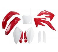 Ufo Honda Crf 250 R 09 Hokit112f@999 Plastics Kit White