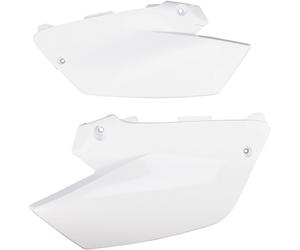 UFO Restyle Side Panels For Yamaha YZ125/250 02-14 White Ya04835-046