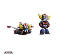 Ufo Robot Grendizer Goldrake Goldorak Standing & Spazer Set Defo Plastoy