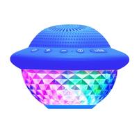 UFO Shaped Floating Pool Speaker Wireless Waterproof Stereo Sound with LED Lights for Outdoor Hot Tubs Pools Speaker