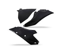 UFO Side Number Plates GasGas 250 MC 2022-2023 Black
