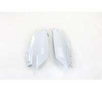 UFO Side Number Plates Honda CRF 250 R 2011-2013 White