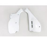 UFO Side Panels Rear Fairing Side Cover Fits Honda XR 600 1988-2002 White (2 Pc)