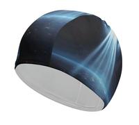 UFO Spaceship Swim Cap Comfortable Swimming Caps Stretchable Durable Swimming Hat for Men and Women
