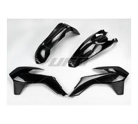 UFO Standard Plastics Kit For KTM EXC EXC-F 2014-2016 Black