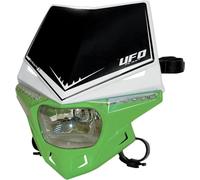 UFO Stealth 12V Headlight With LED Side Lights - Green/ White