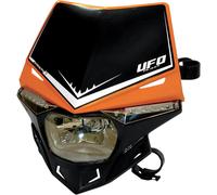 UFO Stealth 12V Headlight With LED Side Lights - Orange/ Black
