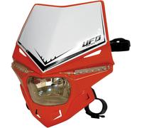 UFO Stealth 12V Headlight With LED Side Lights - Red