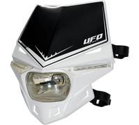 UFO Stealth 12V Headlight With LED Side Lights - White