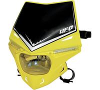 UFO Stealth 12V Headlight With LED Side Lights - Yellow