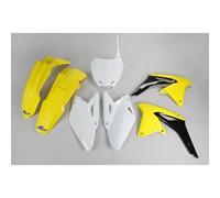 Fairing Kit UFO PLAST 7-piece fairing set yellow/white/black