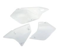 UFO Suzuki Enduro Side Panels DRZ 400E 2001 - 2017 White