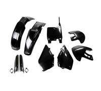 Full Plastic Fairing Kit Suzuki RM 125 - 250 1999 - 2000 Ufo Plast Black