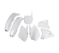plastic fairing kit Suzuki RM 125 - 250 2006 - 2024 UFO Plast white NO USA