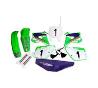 Ufo Team Usa Replica Kawasaki Kx125/250 Kitkawasaki220@ Plastics Kit Green