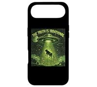UFO The Truth Is Irrational Cow Abduction 3.14 Math Pi Day Case for iPhone Air