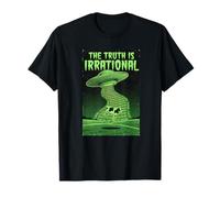 UFO The Truth is Irrational Cow Abduction 3.14 Pi Day 2026 T-Shirt