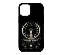 UFO UAP Alien Abduction Occult Conspiracy Art Case for iPhone 12/12 Pro