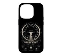 UFO UAP Alien Abduction Occult Conspiracy Art Case for iPhone 14 Pro