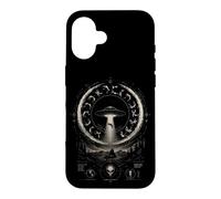 UFO UAP Alien Abduction Occult Conspiracy Art Case for iPhone 16
