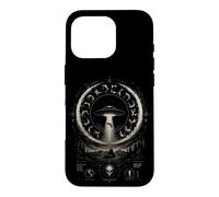 UFO UAP Alien Abduction Occult Conspiracy Art Case for iPhone 16 Pro