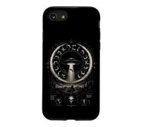 UFO UAP Alien Abduction Occult Conspiracy Art Case for iPhone SE (2020) / 7/8