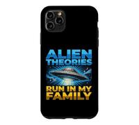 UFO UAP Alien Theory Run In My Family Truth Conspiracy Facts Case for iPhone 11 Pro Max