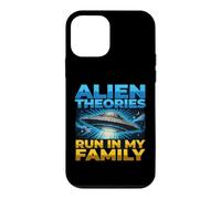 UFO UAP Alien Theory Run In My Family Truth Conspiracy Facts Case for iPhone 12 mini
