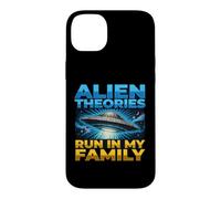 UFO UAP Alien Theory Run In My Family Truth Conspiracy Facts Case for iPhone 14 Plus