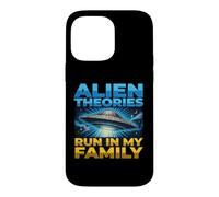 UFO UAP Alien Theory Run In My Family Truth Conspiracy Facts Case for iPhone 14 Pro Max
