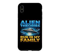 UFO UAP Alien Theory Run In My Family Truth Conspiracy Facts Case for iPhone XS Max