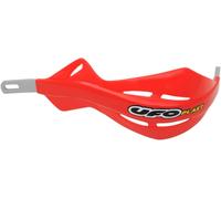 UFO Pro Hand Guards with Aluminium Insert for 1-1/8" Handlebars Red