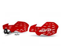 UFO Universal Handguards for Motocross with fixing kit - Guardian 2 - Red