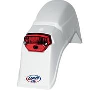 UFO Vintage Uni Rear Fender W/ Taillight For KTM Cagiva (80-83) White Me08034w