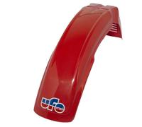 UFO Vintage Uni Front Fender For Mx/Enduro (83-89) Red Me08006b