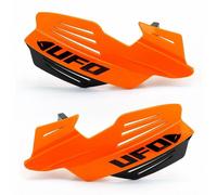 UFO Vulcan Universal Dual Injection Motorcycle Hand Guards Fluorescent Orange