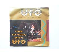 UFO When It's Time To Rock 7" Chrysalis CHS2672 EX/EX 1983 picture sleeve, with patch